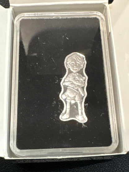 5G Silver Zombie Peter Robbin - Opened (Not colorized or gold plated)