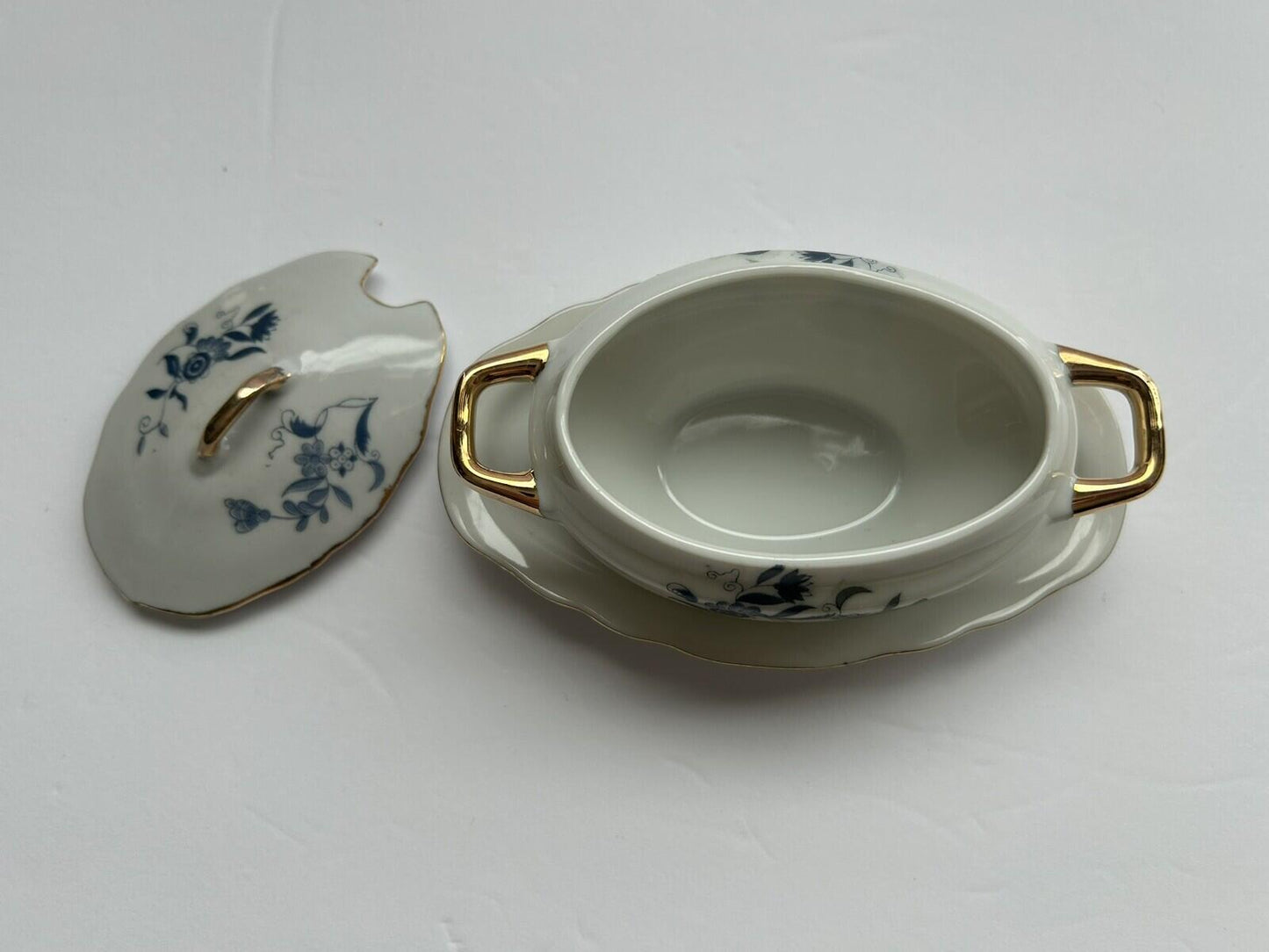 Vintage Royal Crown Arnart Condiment/Jam/Jelly Server