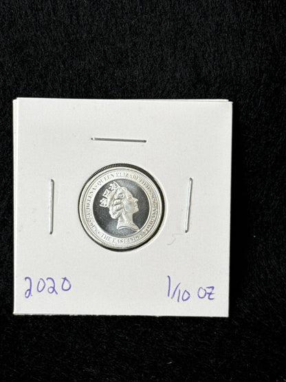 2020 New guinea 1/10oz silver rounds - SB26030049