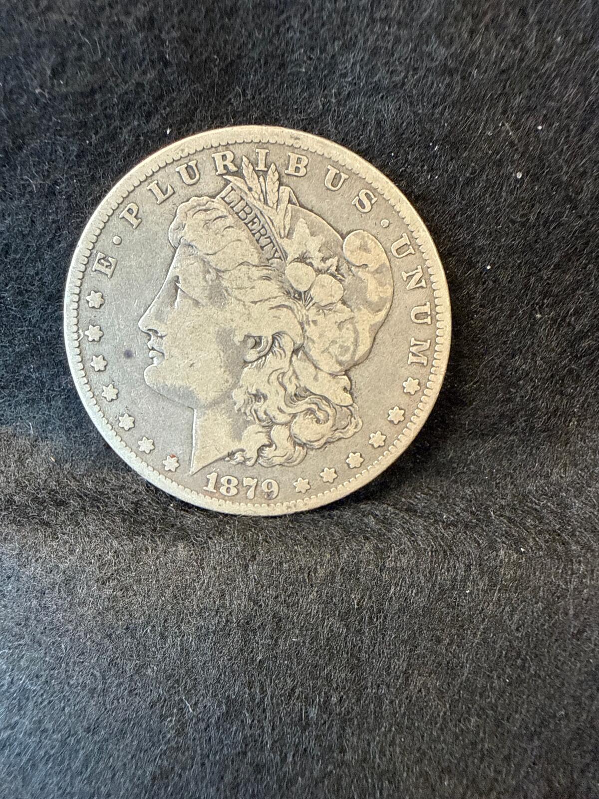 1879 USA Morgan Dollar - .900 Silver - UC26030065
