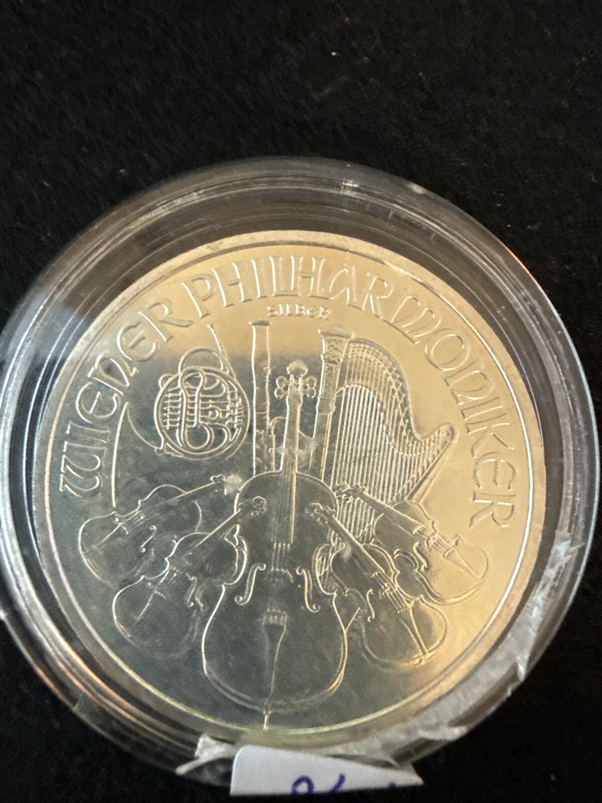 2008 Austrian Philharmonic 1 oz. .999 fine silver round - SB26030069