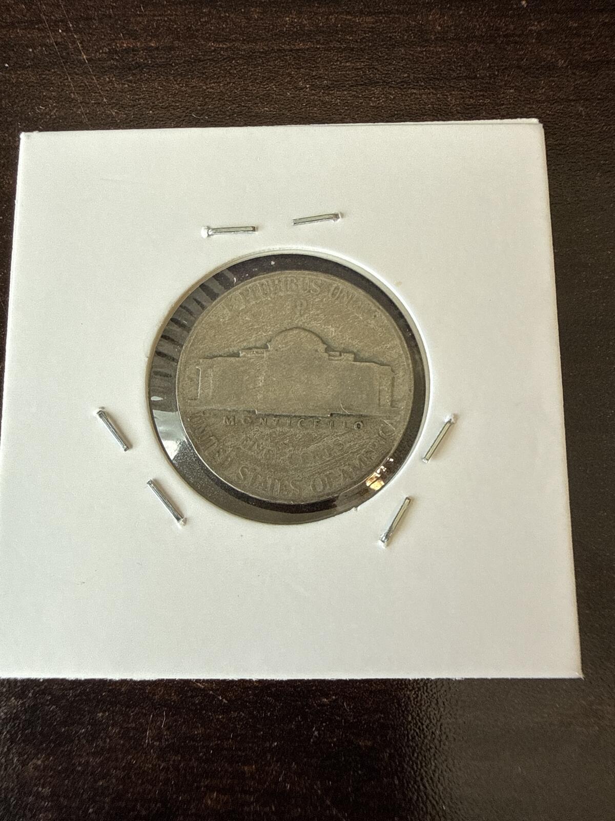 1944 War nickel 35 silver - 1113
