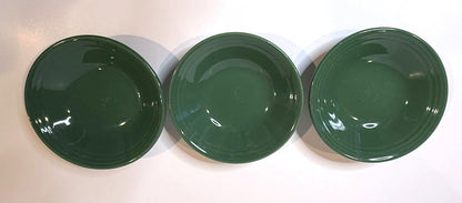 Anfora Mexico Green Stoneware Soup Cereal Bowls Set of 3 Restaurant Ware 2011