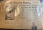 July 2 1945 Philadelphia Evening Bulletin WWII 600 B-29s Bomb Japan Newspaper