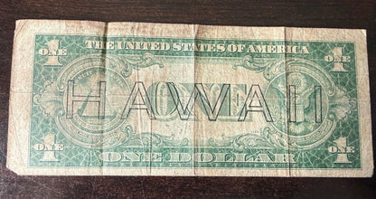 Series 1935A $1 Hawaii Emergency Issue Silver Certificate - 2189