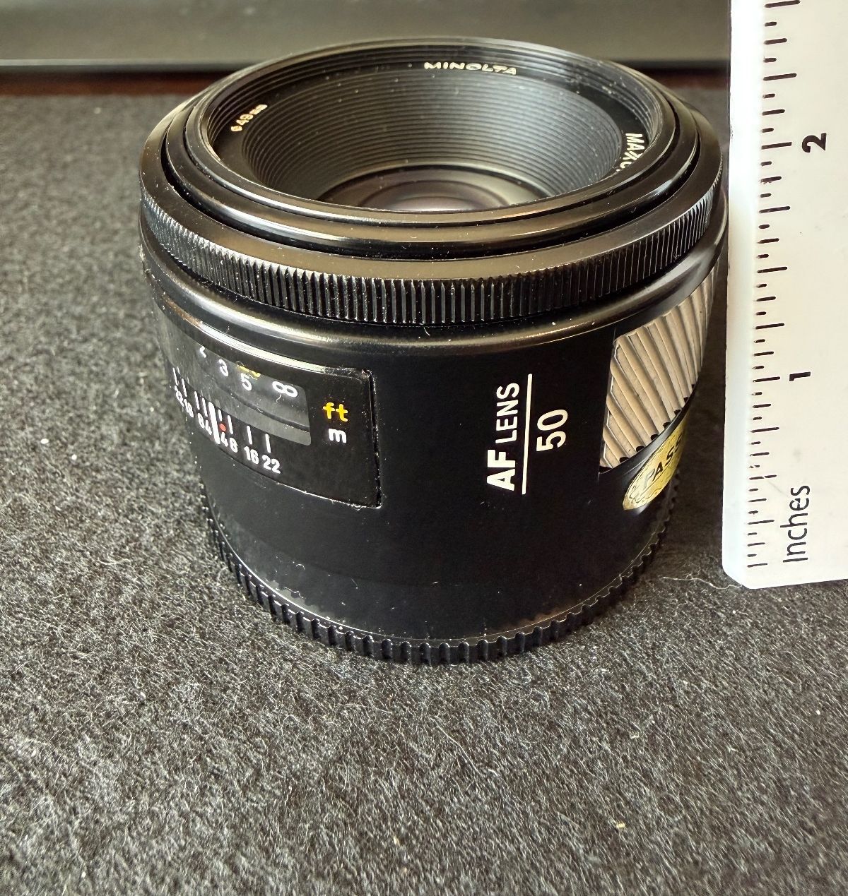 Minolta Maxxum AF 50mm f/1.7 Prime Lens Sony A Mount 49mm Made in Japan – alternate product view 9 of 12