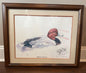 Joyce C Gagen Redhead’s Morning Signed Limited Edition Duck Print 237/500 1980
