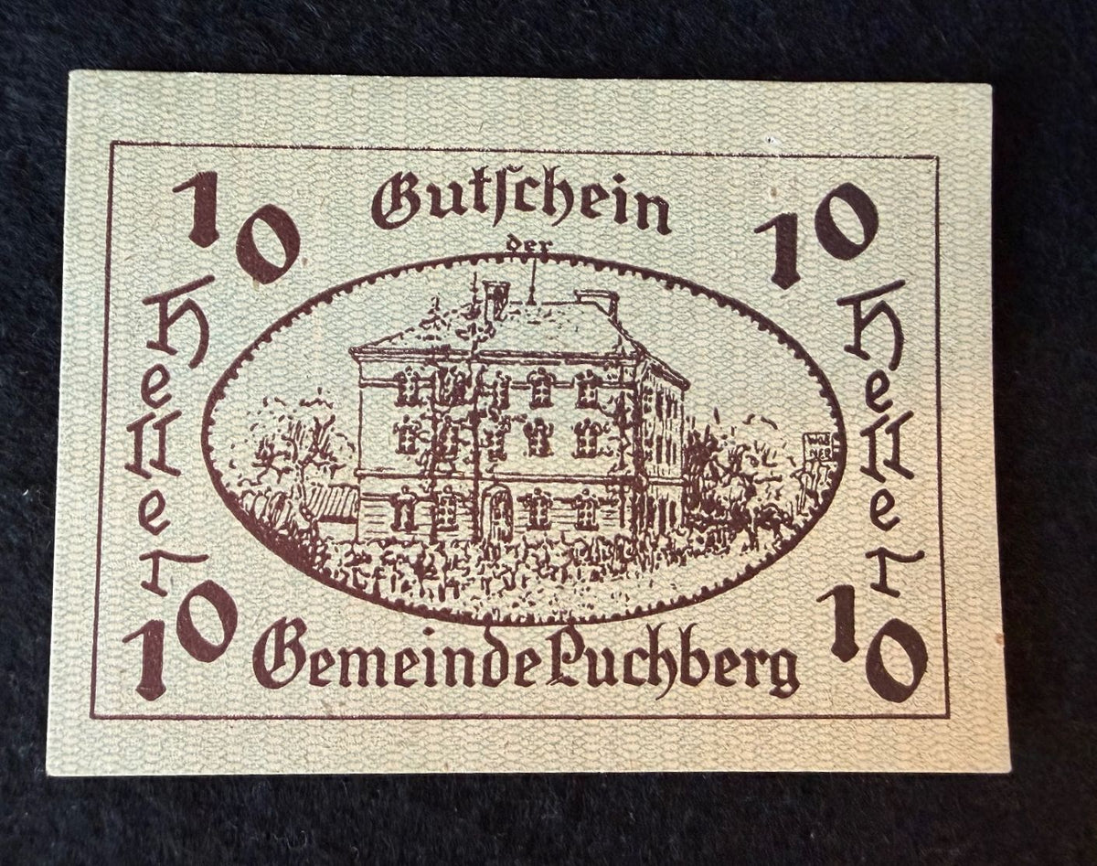 Austria Puchberg Notgeld – 10, 20 & 50 Heller Set c.1921 — product photograph 2