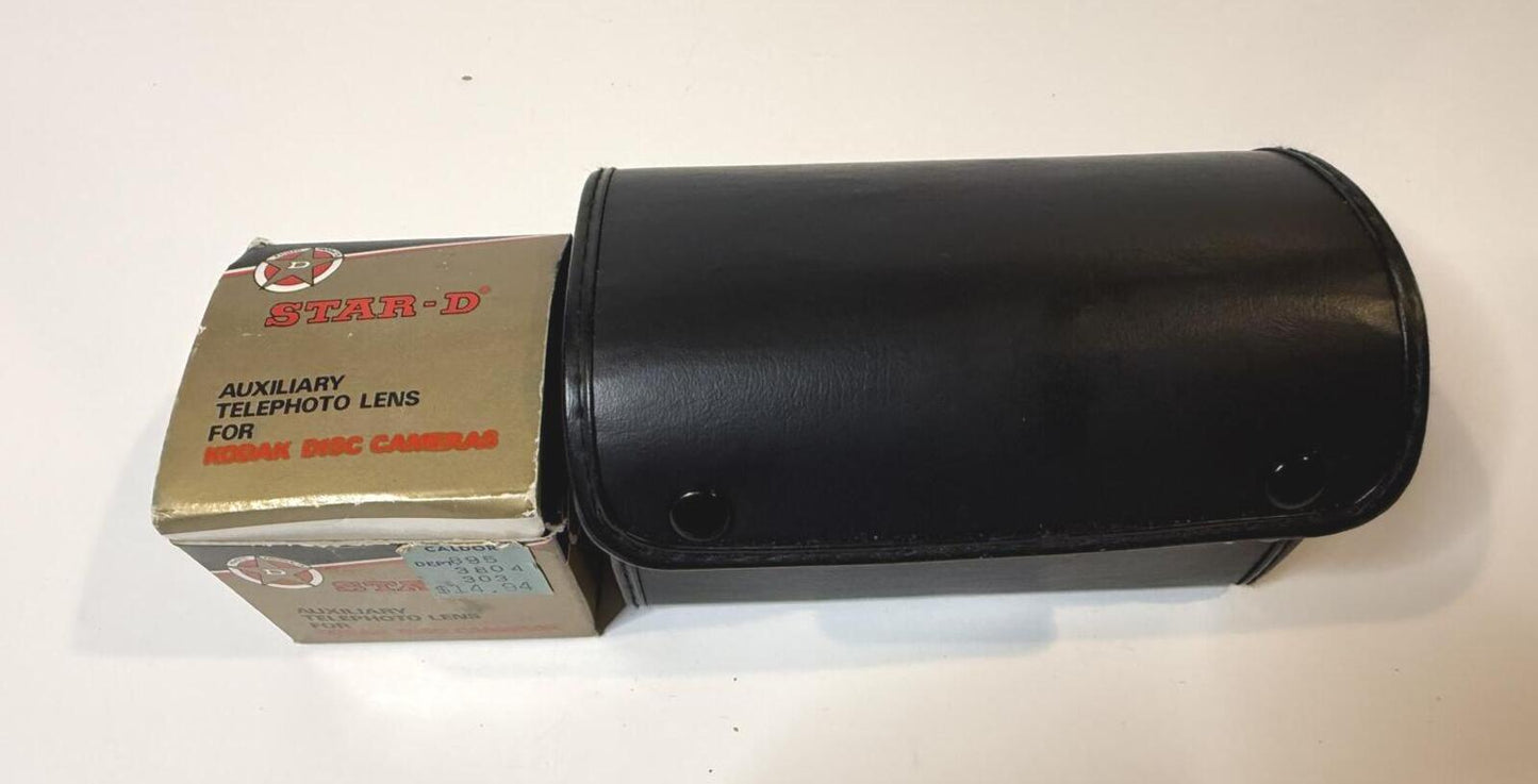 Vintage Chinon AUX Telephoto & Wide Angle Lens Set + Star-D 1.5X Tele Lens Japan