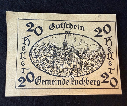 Austria Puchberg Notgeld – 10, 20 & 50 Heller Set c.1921 — product photograph 4