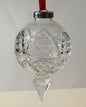 Waterford Crystal 2001 10th Annual Ball Christmas Ornament 5” Spire