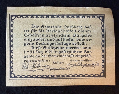Austria Puchberg Notgeld – 10, 20 & 50 Heller Set c.1921 — product photograph 5