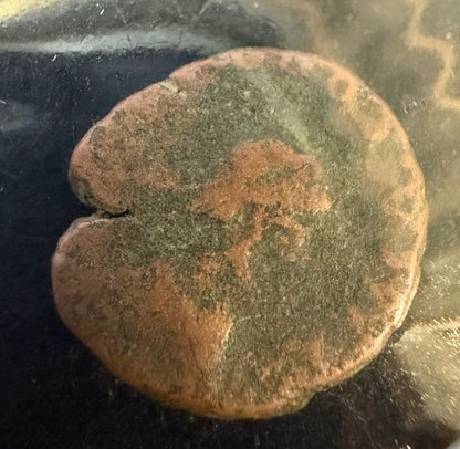 Ancient Roman Arcadius AE4 Bronze Coin c. 388-395 AD Chi-Rho Likely - 2472