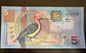 2000 Suriname 5 Gulden Banknote – Bird Series – UNC