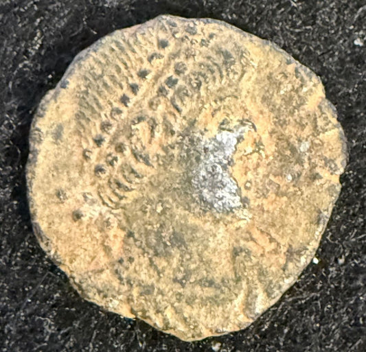 Likely Valentinian I Roman AE3 Coin – SECVRITAS Victory — product photograph 1