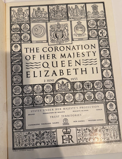 1953 Queen Elizabeth II Coronation Official Souvenir Program – alternate product view 4 of 10