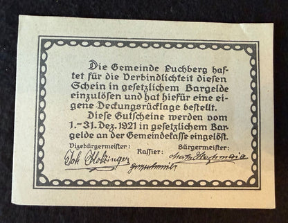 Austria Puchberg Notgeld – 10, 20 & 50 Heller Set c.1921 — product photograph 7