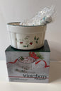 Pfaltzgraff Winterberry Dip Bowl & Spreader Set w/ Original Box