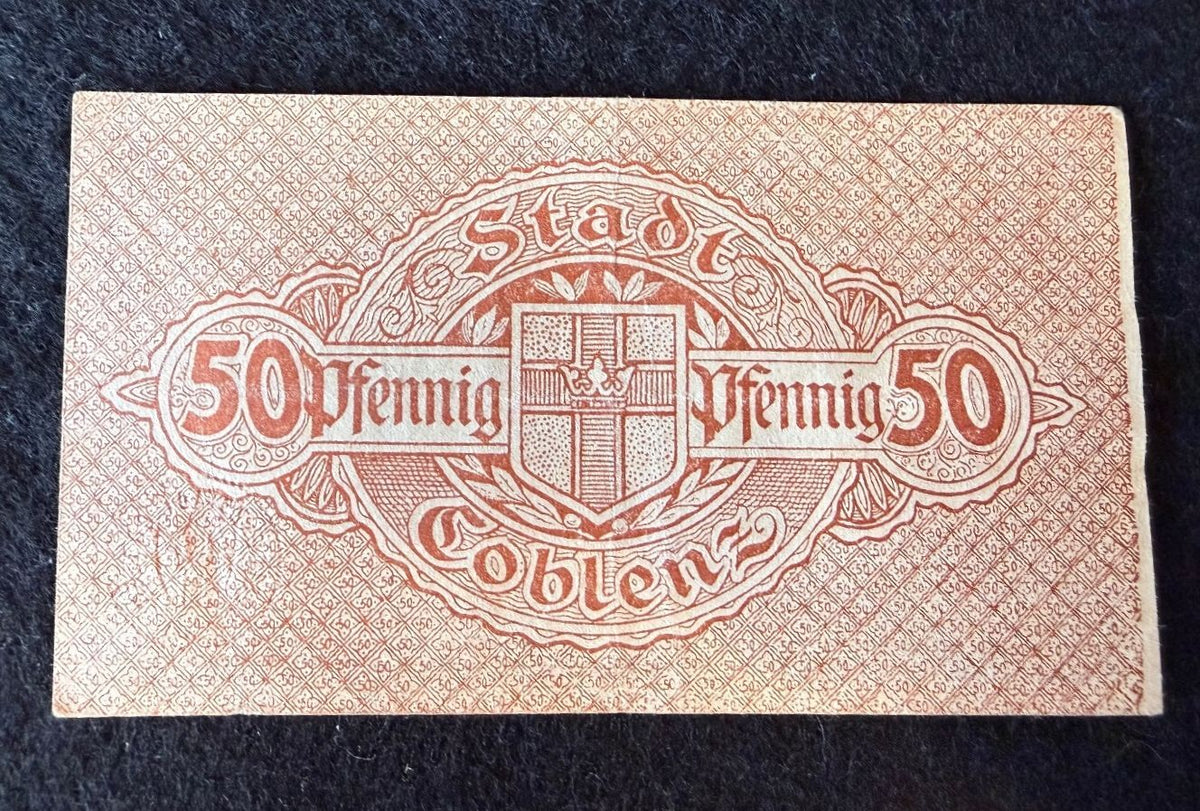 1917–1920 Köln & Coblenz Notgeld – Four-Note Lot — product photograph 5
