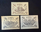Austria Puchberg Notgeld – 10, 20 & 50 Heller Set c.1921 — product photograph 1